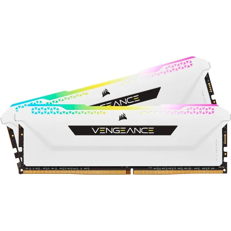 Corsair - Vengeance Rgb Pro Sl 16gb (2x8gb) Ddr4 3200 (pc4-25600) C16 1.35v Desktop Memória-cmh16gx4m2e3200c16w