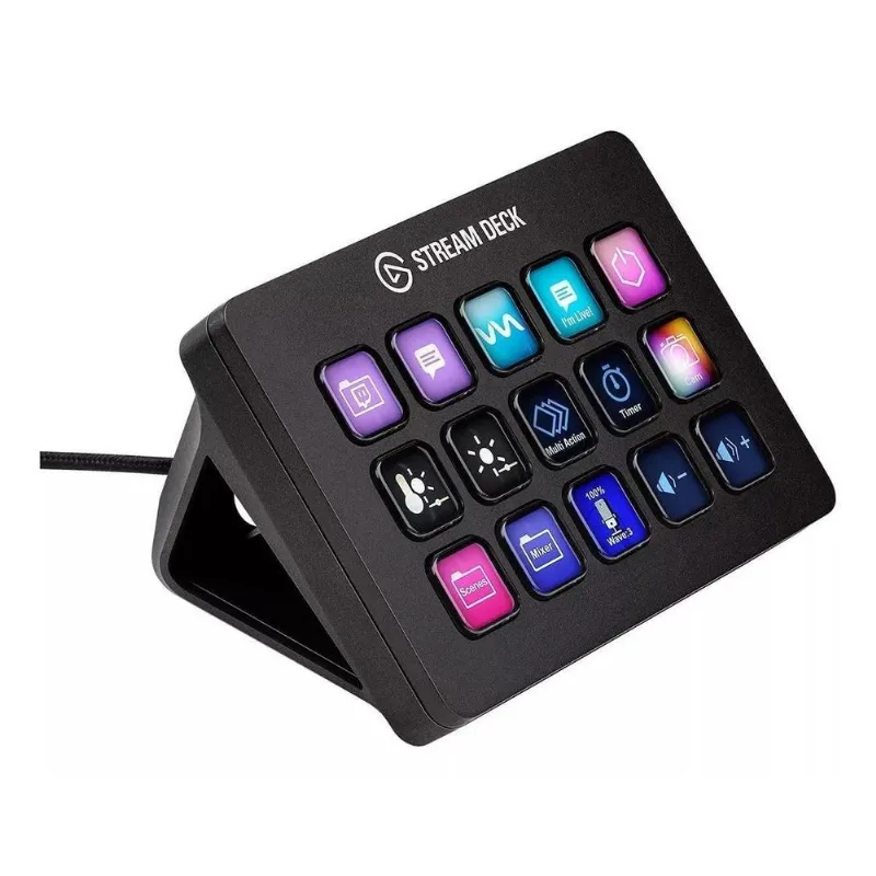 Stream Deck Mk2 Elgato Controlador De Estúdio, 15 Teclas