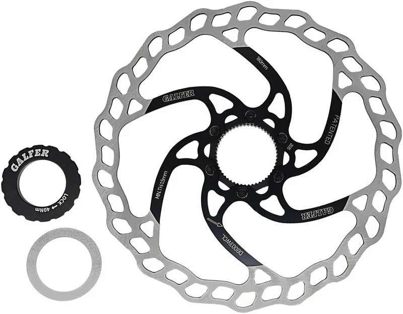Galfer MTB Centerlock Rotor Disc Brake - 180mm Centerlock 1.8mm