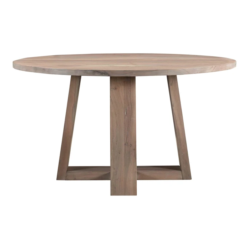 Moe's Home Collection - Tanya Round Dining Table - VE-1073-29 Grey / 114" X 76" X 32"