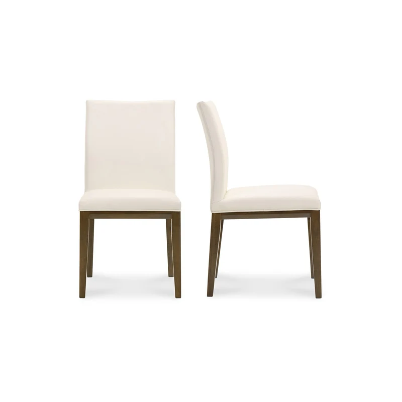 Moe's Home Collection - Frankie Dining Chair White-Set Of Two - EQ-1011-18 White / 47" X 47" X 15.75"