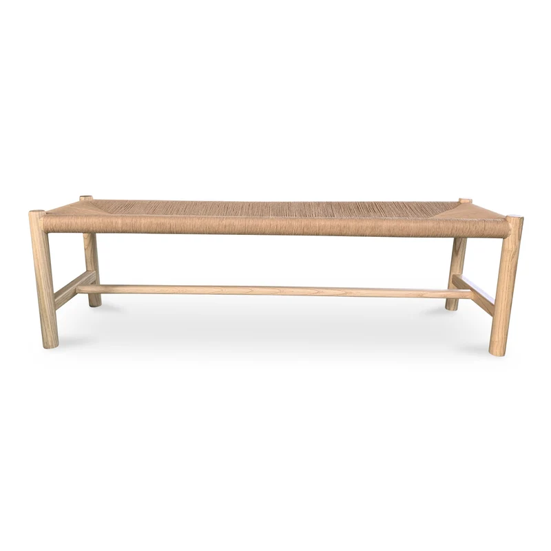 Moe's Home Collection - Hawthorn Bench Small Natural - FG-1027-24 Natural / 112" X 71.5" X 26"