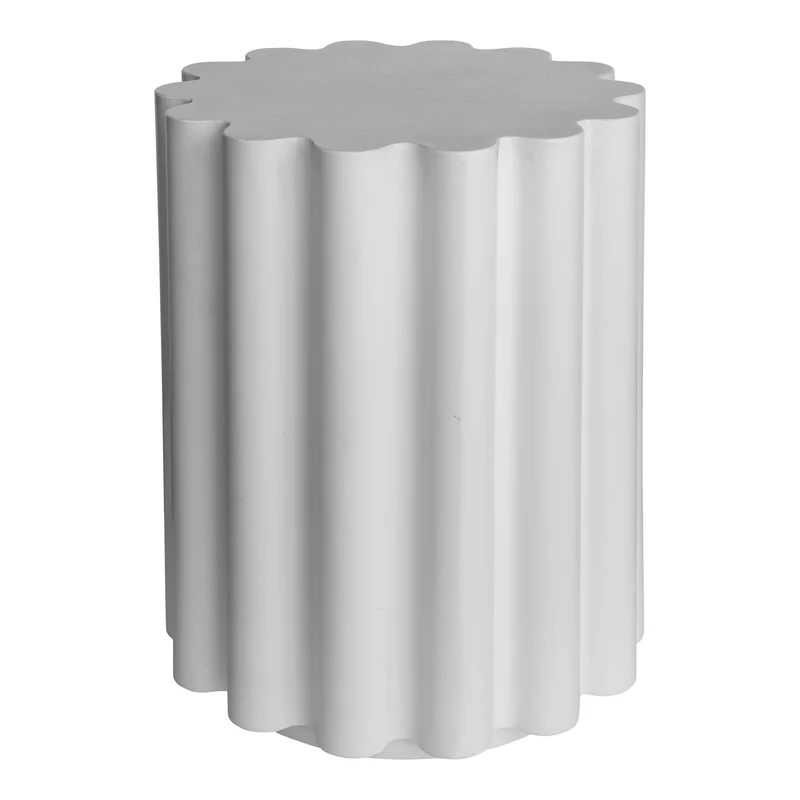 Moe's Home Collection - Taffy Accent Table White - BQ-1062-18 White / 44.5" X 44.5" X 19.3"