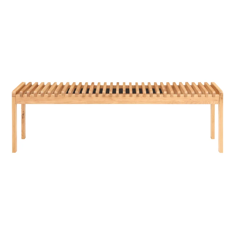 Moe's Home Collection - Rohe Oak Bench Natural - BC-1113-24 Natural / 28" X 1.5" X 50"