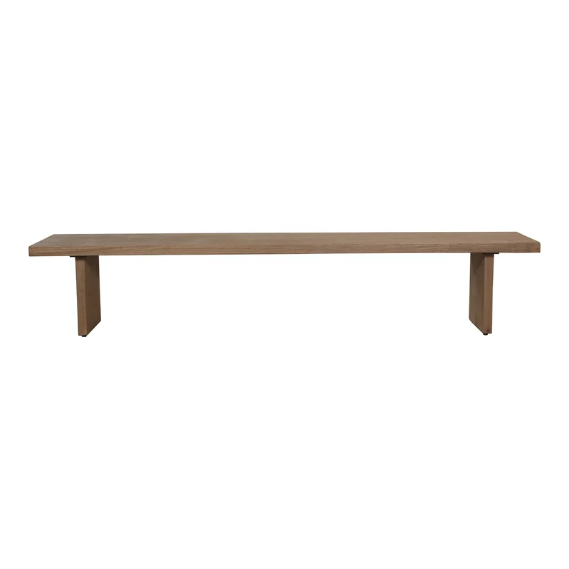 Moe's Home Collection - Koshi Bench - QM-1005-29-0 Natural / 133.5" X 44.5" X 32.5"