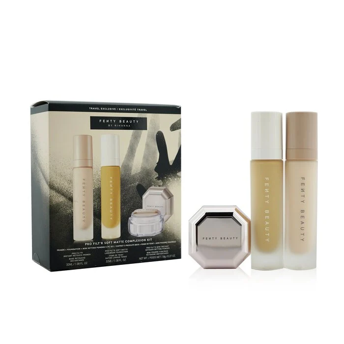 Pro Filt'r Soft Matte Complexion Kit: Foundation 32ml + Primer 32ml + Instant Retouch Setting Powder 7.8g 190