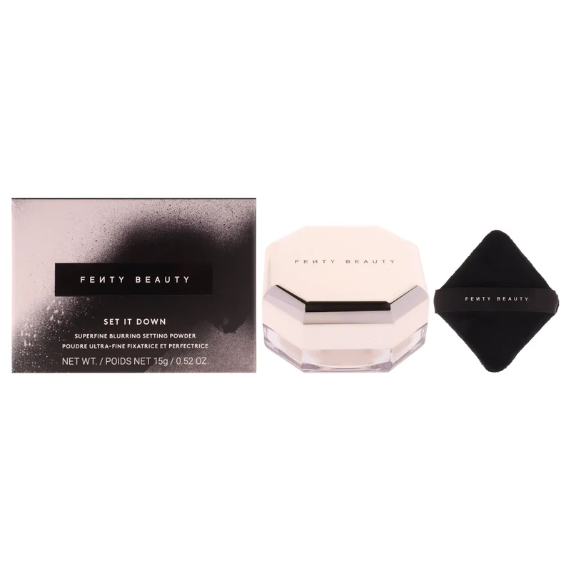 Fenty Beauty Set It Down Superfine Blurring Setting Powder - 02 Strawberry Milk by Fenty Beauty for Women - 0.52 oz Powder 0.52 oz
