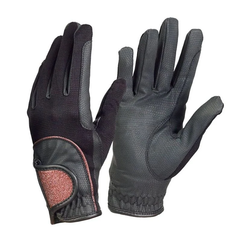 Ovation ProGrip Rose Gold Gloves Black/Rose Gold / Large 8-8.5