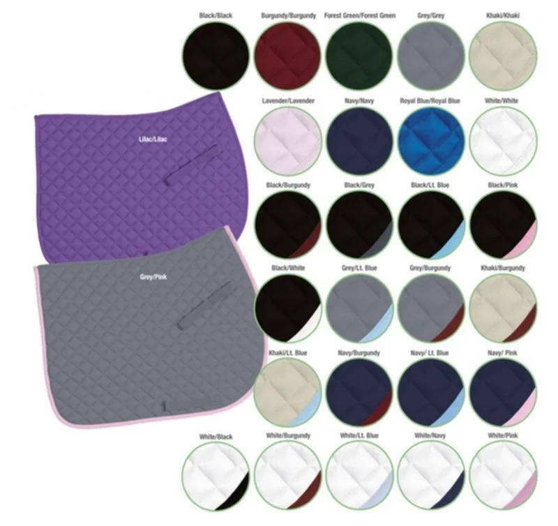 Centaur Imperial Ap Saddle Pad Grey w Lt Blue / 22Sx19D