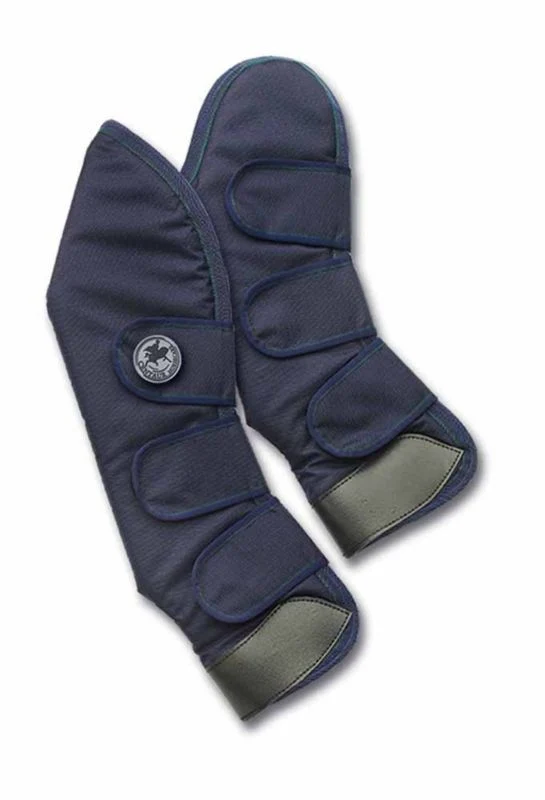 Centaur Solid Lined Pad Shipping Boots Navy / Horse