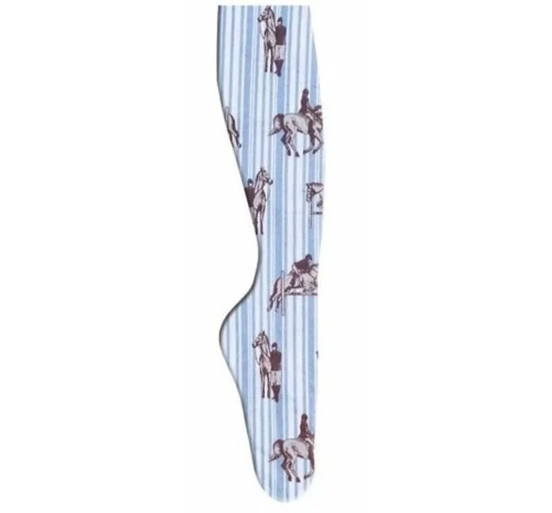 Zocks Ladies Boot Socks Jumping Horses / Ladies 9-11
