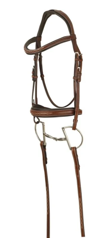 Ovation Carlisle Anatomic Bridle Brown / Cob