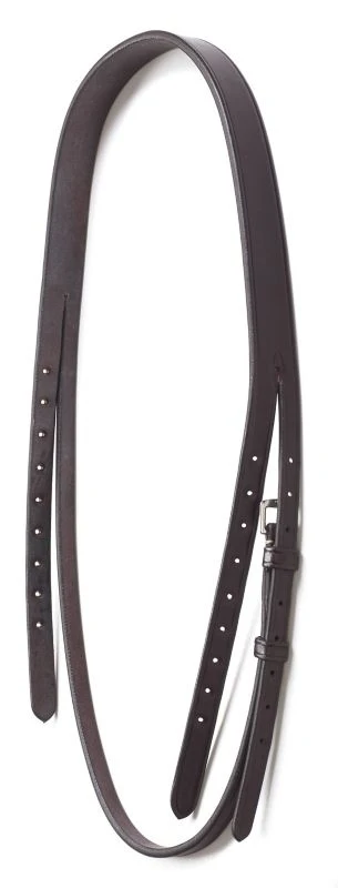 Ovation Plain Crown For 1/2" Cheeks Horse Dark Bro Dark Brown / Horse