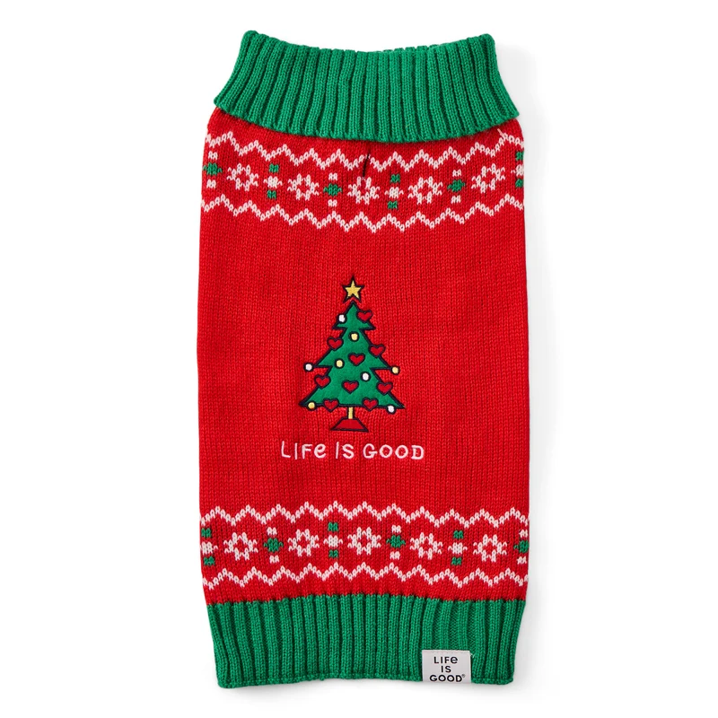 Love Christmas Pet Sweater Multi / XL / Pet Apparel