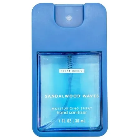 Hand Sanitizer Spray - Sandalwood Waves Open Box