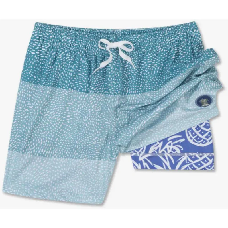 Men's The Whale Sharks 5.5" Lined Classic Stretch TURQUOISE/AQUA / SM