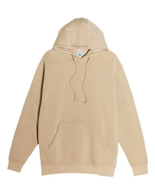 Lane Seven Men's Heavyweight Pullover Hooded Sweatshirt Mushroom / XL