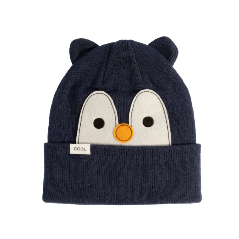 Coal Wildlings Kids Beanie Penguin / One Size