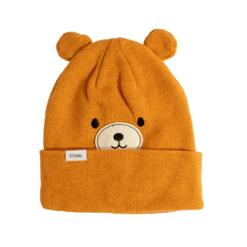 Coal Wildlings Kids Beanie Bear / One Size