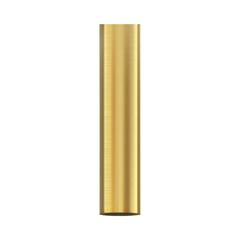 Matthews Gerbar Downrod with Coupling Cover Brushed Brass