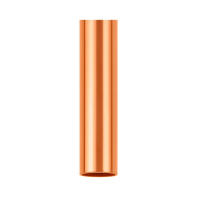 Matthews Gerbar Downrod with Coupling Cover Brushed Copper
