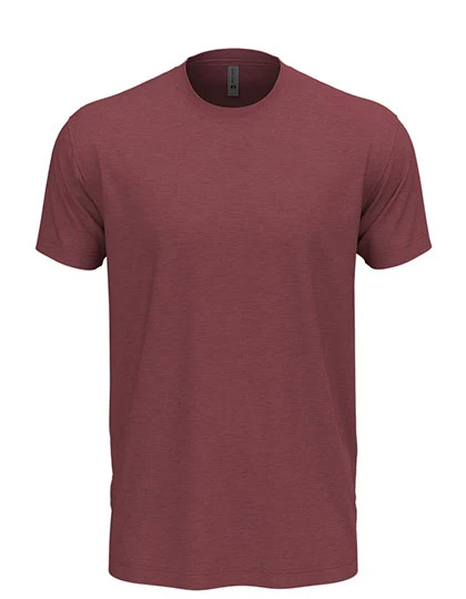 Unisex CVC T-Shirt Heather Maroon / XXL