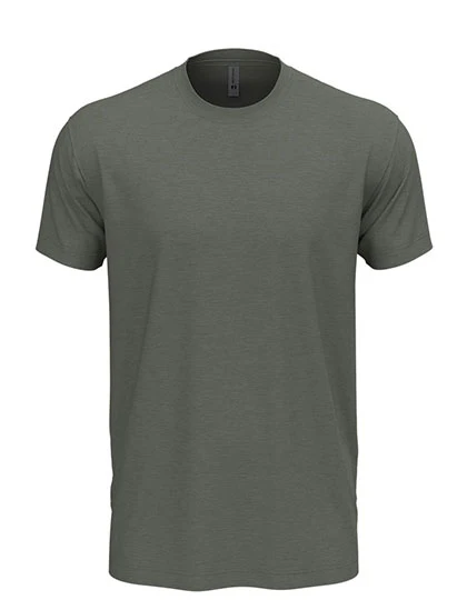 Unisex CVC T-Shirt Heather Heavy Metal / XL
