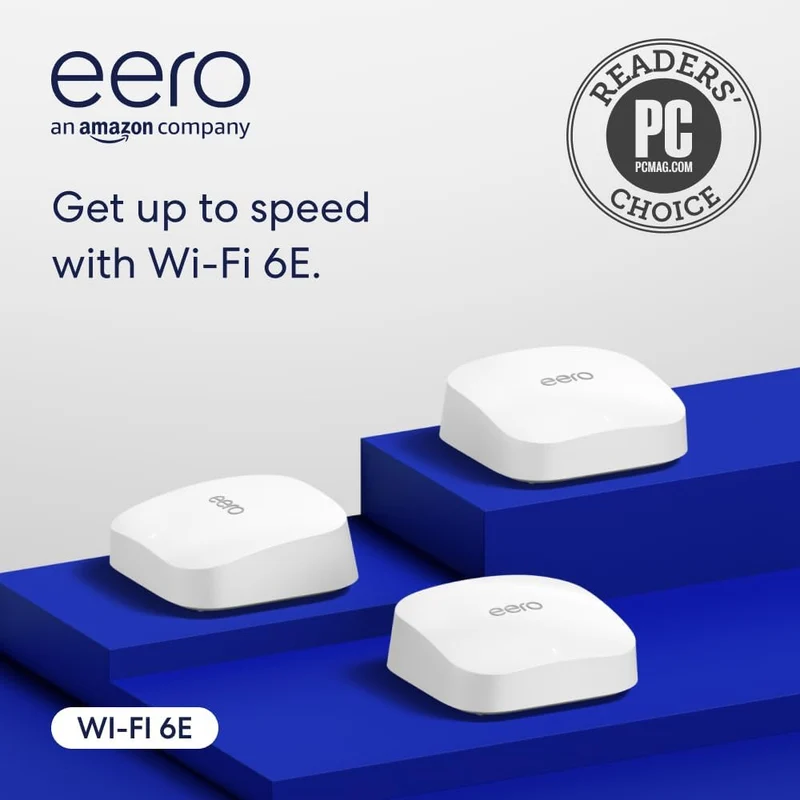 eero Pro 6E mesh Wi-Fi router | 3-Pack New