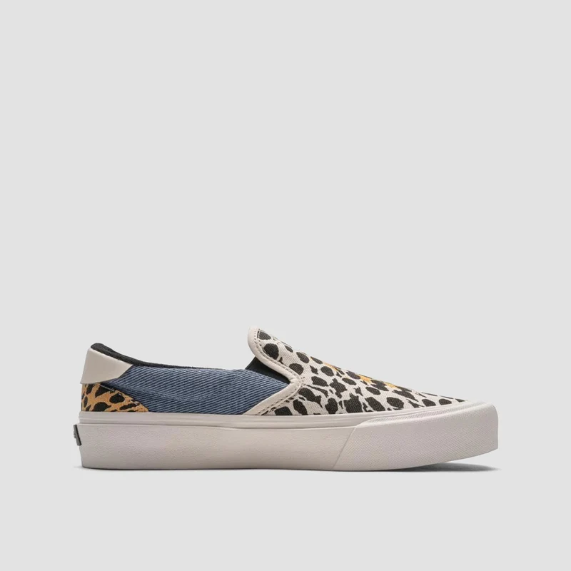 STRAYE Ventura Slip On Shoes - Cheater Denim/Cream 7uk / Cheater Denim/Cream