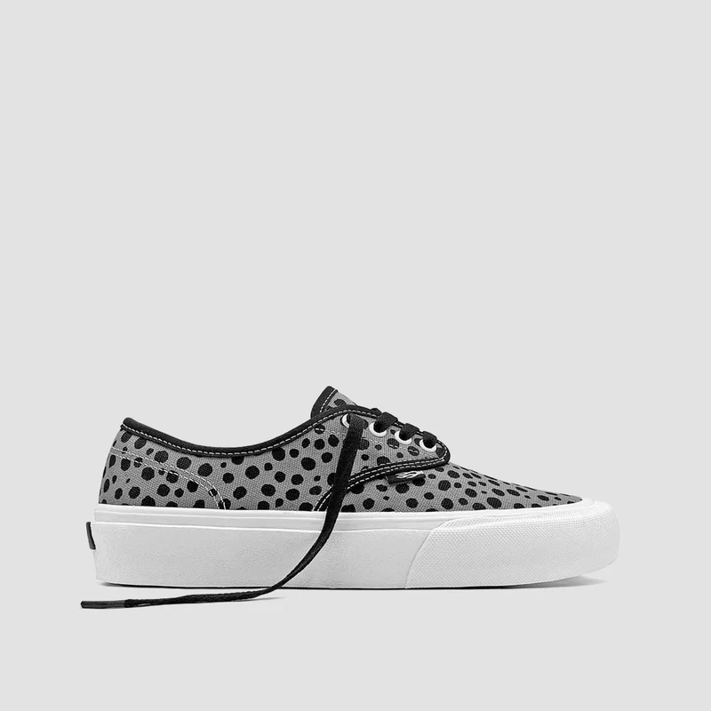 STRAYE Gower Shoes - Spots Charcoal/White 5.5uk / Spots Charcoal/White