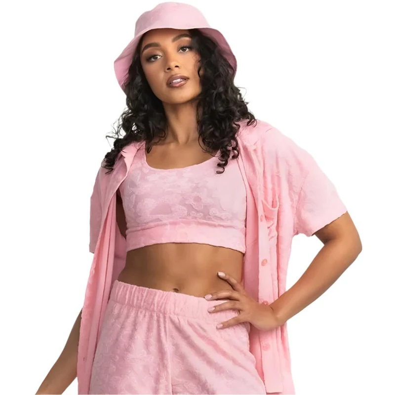 Southern Shirt Women's Towel Off Terry Top & Brami SUGAR RUSH / XLRG