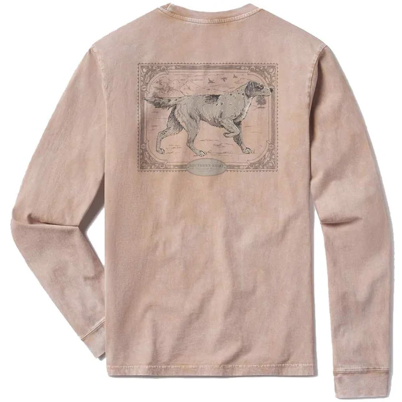 Men's Early Riser Long Sleeve T-Shirt CHESTNUT / SM
