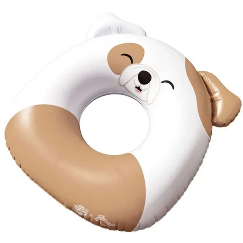 Vivere Big Mouth X Squishmallows Inflatable Pool Float - Brock the BullDog