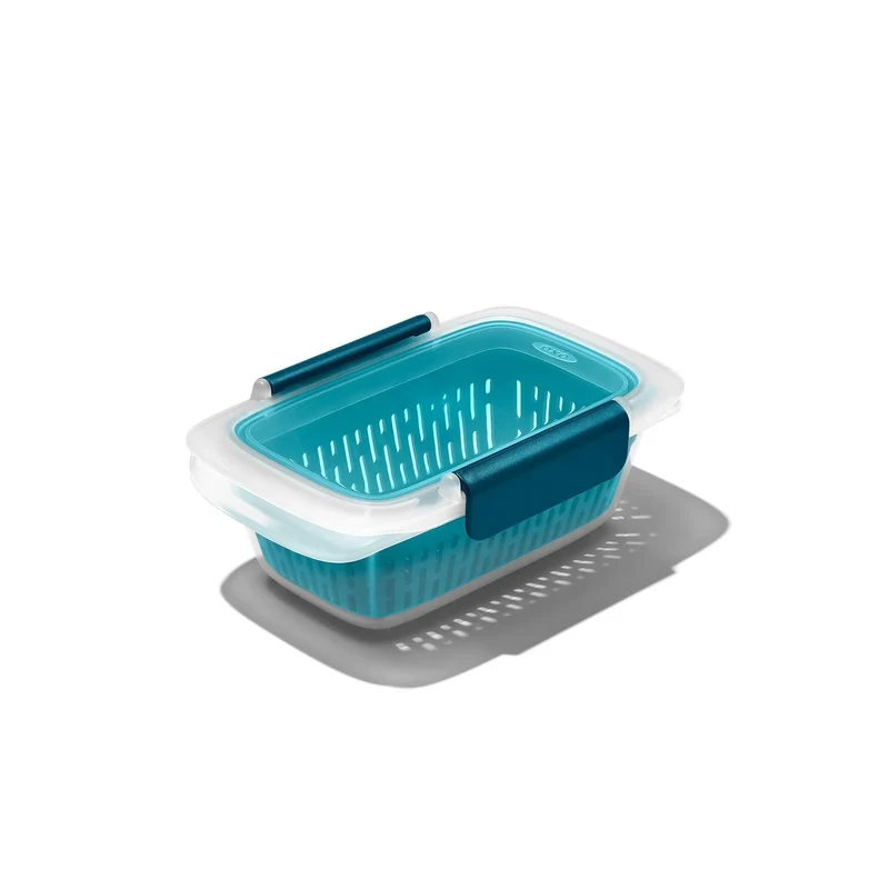Food Storage Container with Colander Open Box