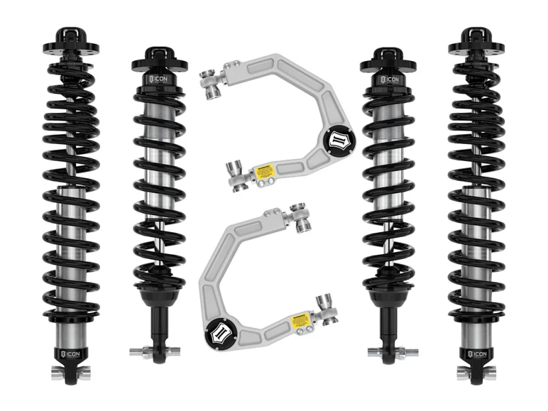 ICON 21-23 Bronco Sasquatch 2-3in Lift Stage 3 Suspension System Billet Heavy Rate