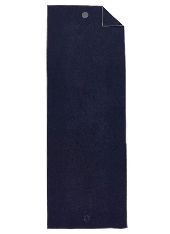 Manduka Yogitoes® Yoga Mat Towel, 79" Midnight