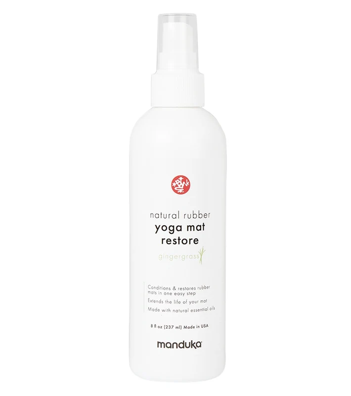 Manduka Natural Rubber Restore 8oz Gingergrass