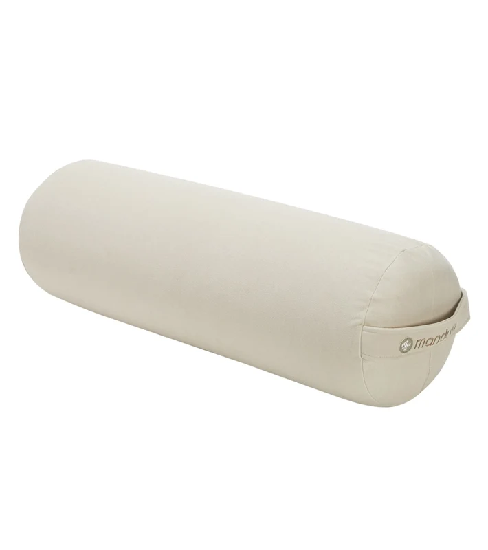 Manduka Enlight Round Yoga Bolster Sand