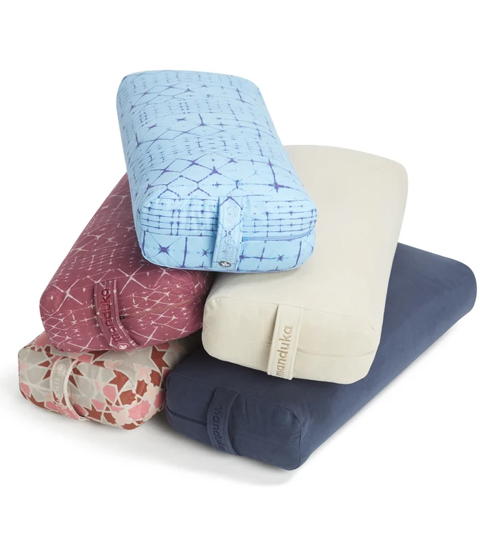Manduka Enlight Rectangular Yoga Bolster Sand