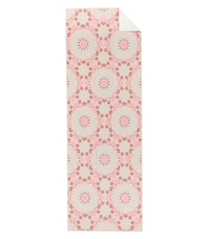Manduka Yogitoes+ Repreve® Yoga Mat Towel, 71" Rituals Morganite