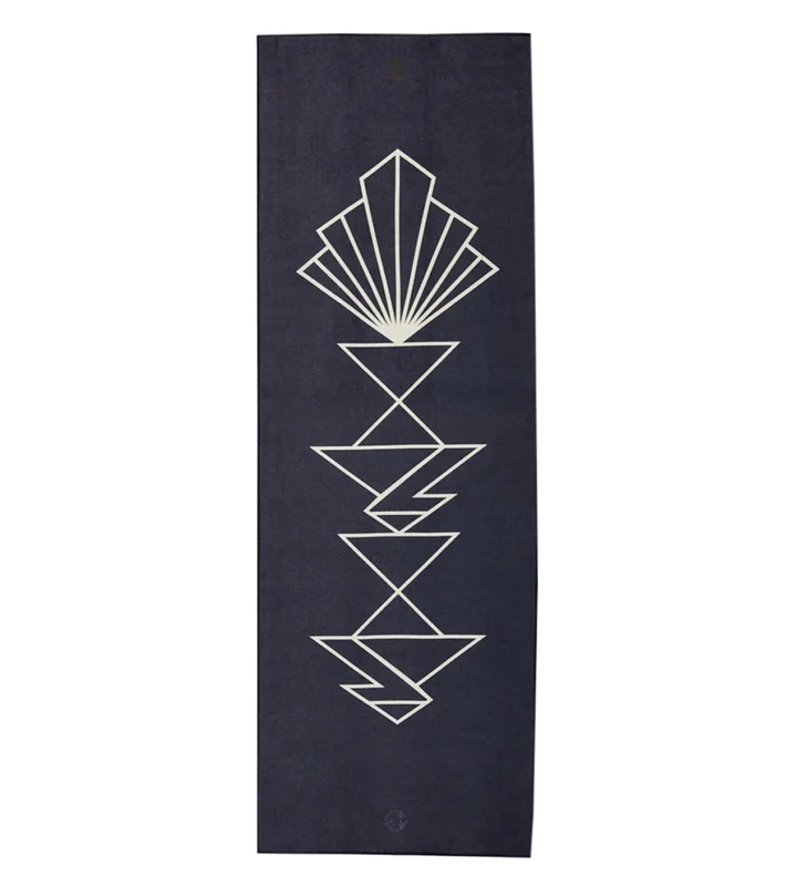 Manduka Yogitoes+ Repreve® Yoga Mat Towel, 71" Nouveau Totem