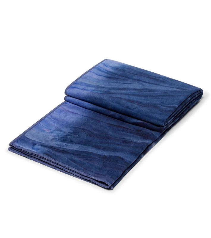 Manduka eQua Yoga Mat Towel Moon Tie Dye