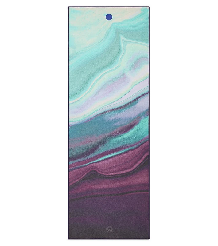 Manduka Yogitoes® Yoga Mat Towel, 71" Amethyst Intuition
