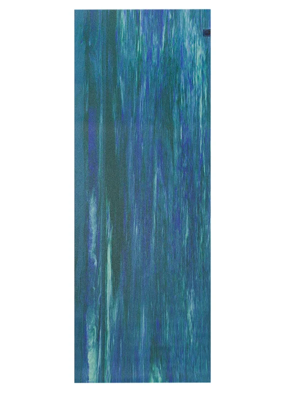 Manduka eKO SuperLite Travel Yoga Mat 71" 1.5mm Blue Toad Marble