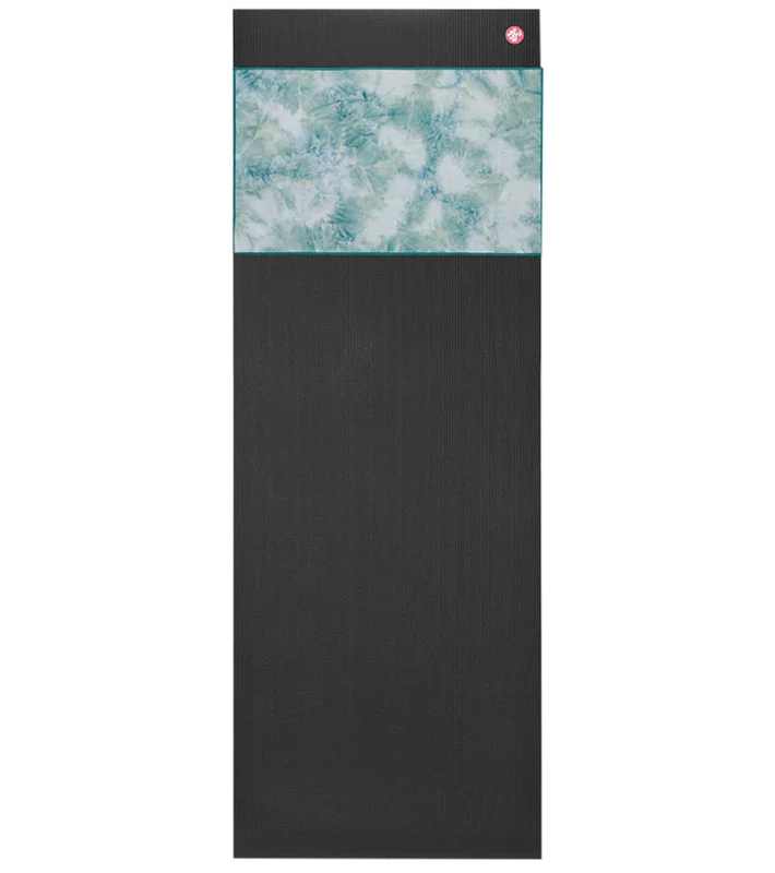 Manduka eQua Yoga Hand Towel Wasabi Tie Dye
