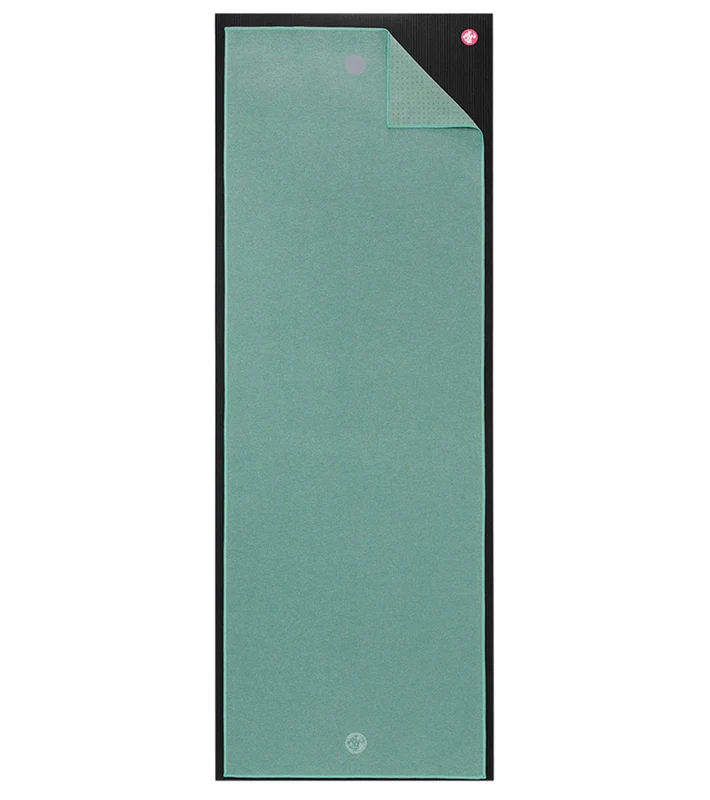 Manduka Yogitoes® Yoga Mat Towel, 71" Wasabi
