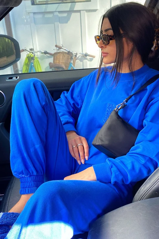 Frank Oversized Sweatpants - Pacific Pacific / M
