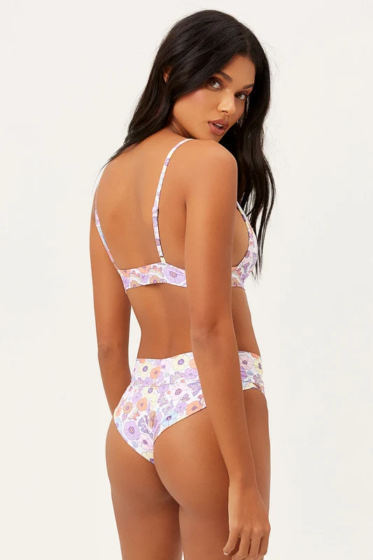Gavin Cheeky Bikini Bottom - Mariposa Mariposa / XS