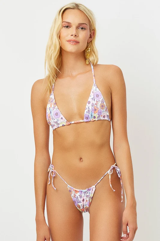 Tia Triangle Bikini Top - Mariposa Mariposa / XS