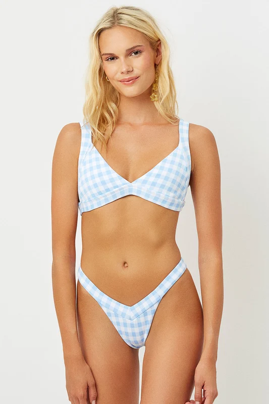 Georgia Bralette Bikini Top - Bluebell Bluebell / XS